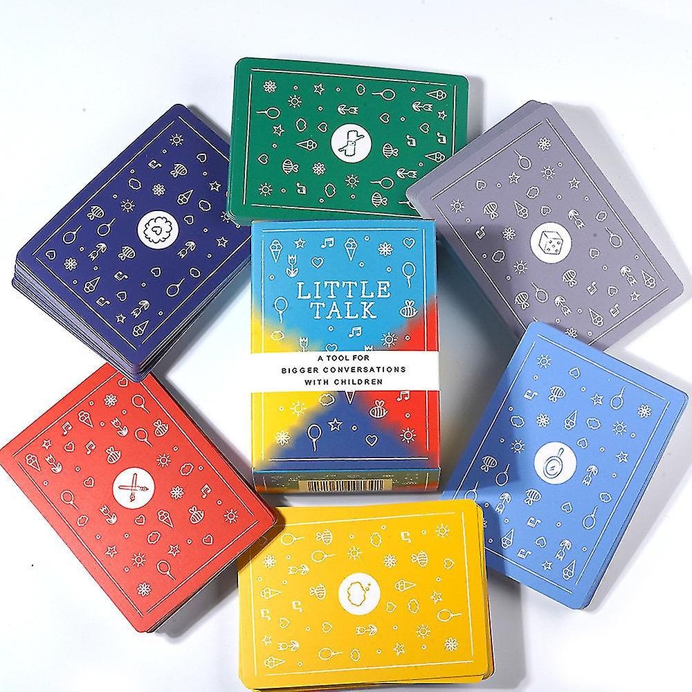 Bestself Little Talk Conversation Cards 150 Questions parent with Children 5-14 Bestself Little Talk Conversation Cards 150 Questions parent with Children 5-14